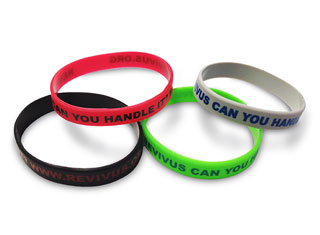 Revivus Silicon Wristband