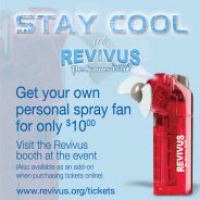 Revivus Personal Spray Fan!